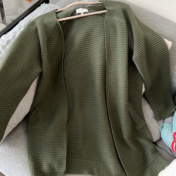 Deep green cardigan - Picture 4 of 5